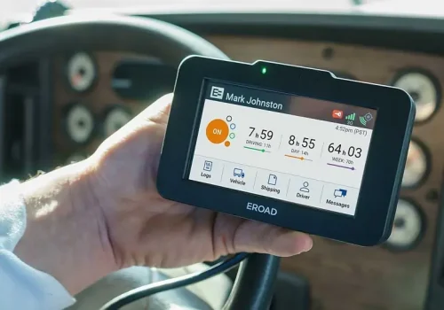 EROAD-Ehubo-ELD-in-cab-technology